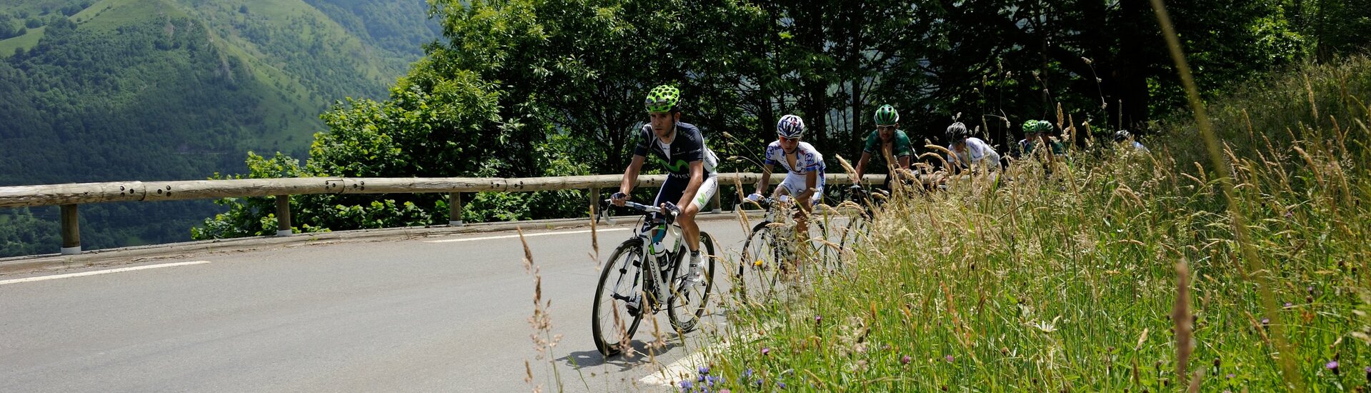 La route des cols Bordères Soulor dans le 65