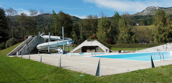 Piscine d'été chauffée